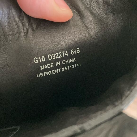 Cole Haan Women's Black Leather Riding Boots Sz 6.5 - Picture 4 of 4